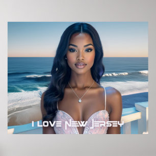 PÓSTER NUEVA JERSEY - AMO NUEVA JERSEY
