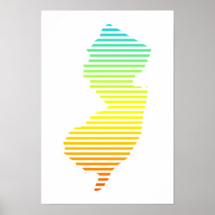Póster nueva jersey chill fade