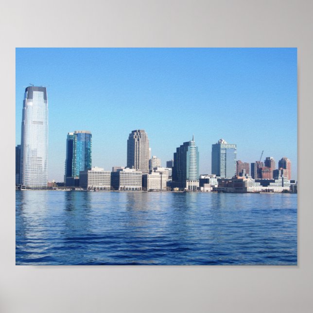 PÓSTER NUEVA JERSEY EN EL HUDSON (Frente)