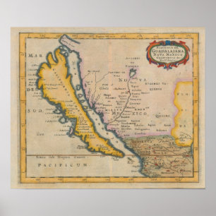 Póster Nueva México de cosecha en California Imprimir