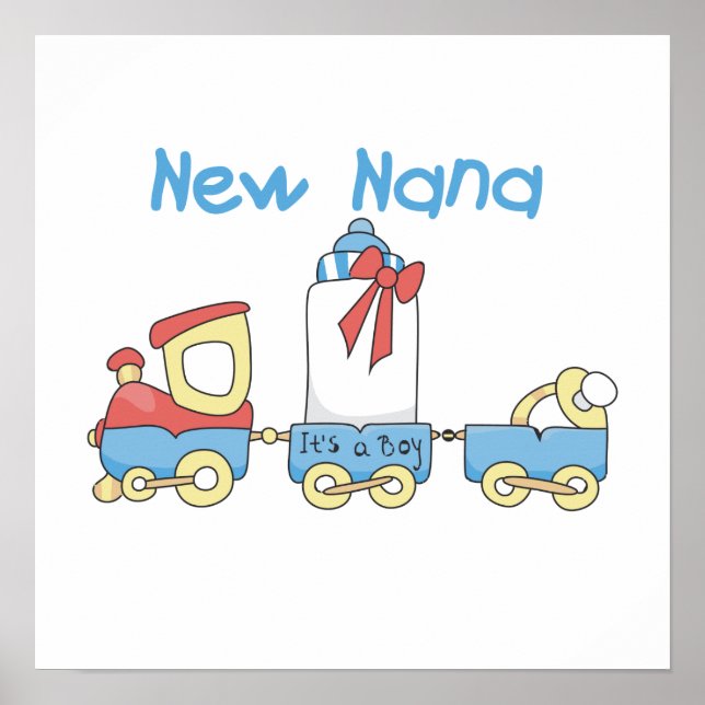 Póster Nueva Nana - Regalos de trenes (Frente)