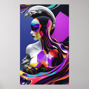 Póster Nueva ola de Punk de Surf - Ken Gage Art