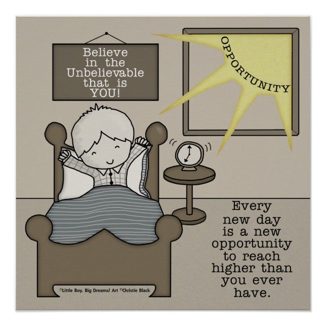 Póster Nueva oportunidad (Anverso)