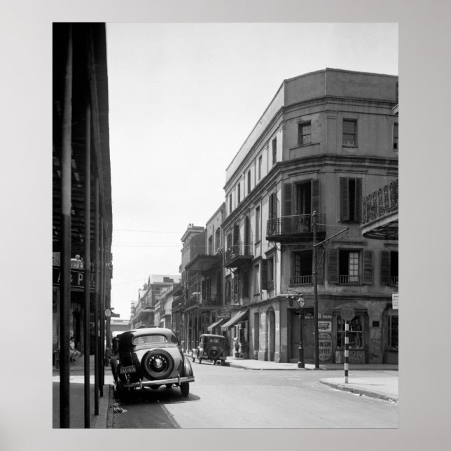 Póster Nueva Orleans, 1936 (Frente)