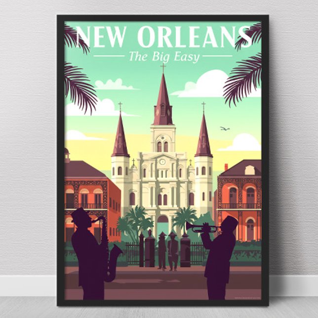 Póster Nueva Orleans antigua (Subido por el creador)