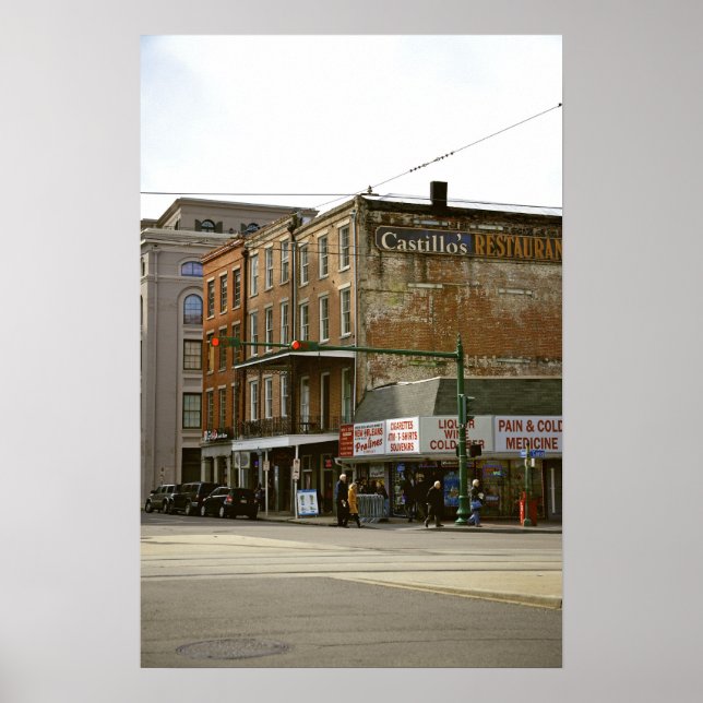Póster Nueva Orleans, Barrio Francés, Poster de Street Vi (Frente)