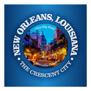 Póster Nueva Orleans (ciudades)