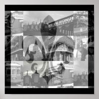 Nueva Orleans Collage [Canvas Print] Square