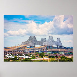 Póster Nueva Orleans, Luisiana, Estados Unidos