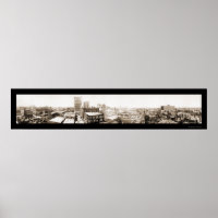 Nueva Skyline Fotografía de Dallas TX 1913
