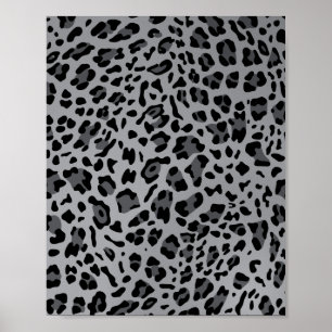 Póster Nueva textura de leopardo 11