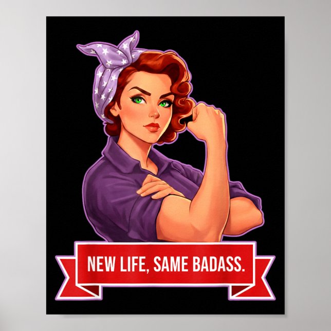 Póster Nueva Vida Mismo Poder Femenino (Frente)
