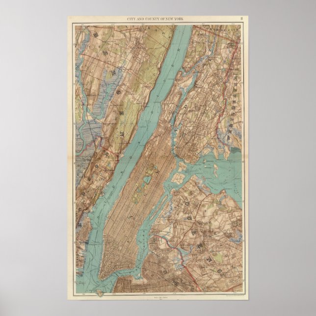 Póster Nueva York (Frente)