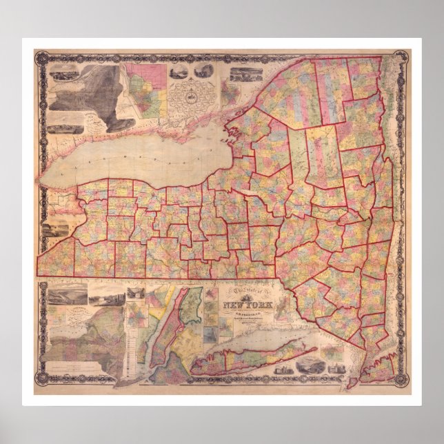 Póster Nueva York (Frente)