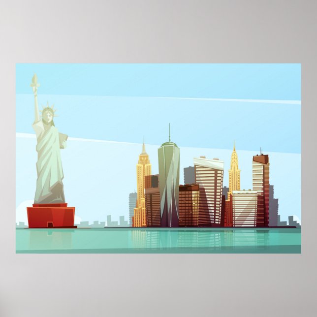 Póster Nueva York (Frente)