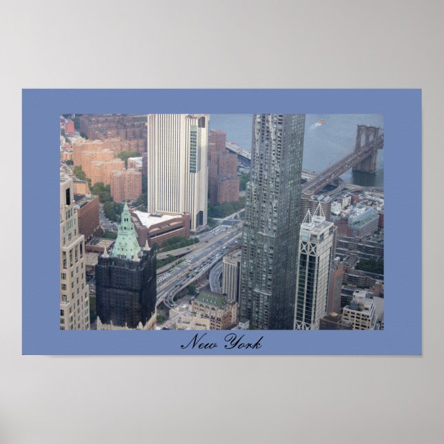 Póster Nueva York (Frente)