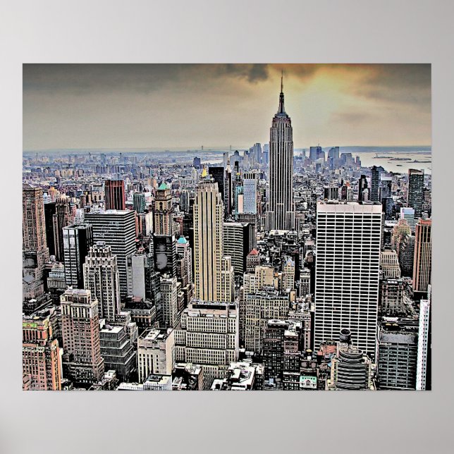 Póster Nueva York (Frente)