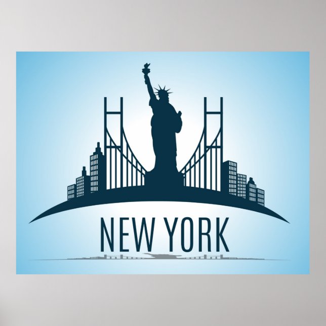 Póster Nueva York (Frente)