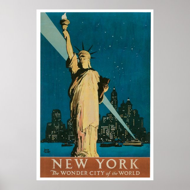 Póster Nueva York (Frente)