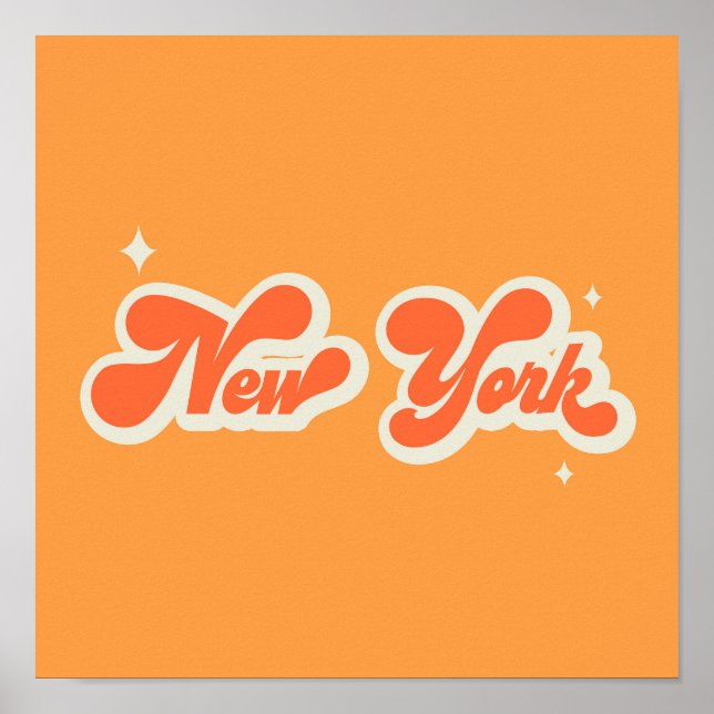 Póster Nueva York (Frente)