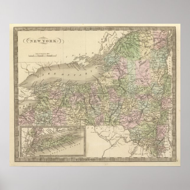 Póster Nueva York 2 (Frente)