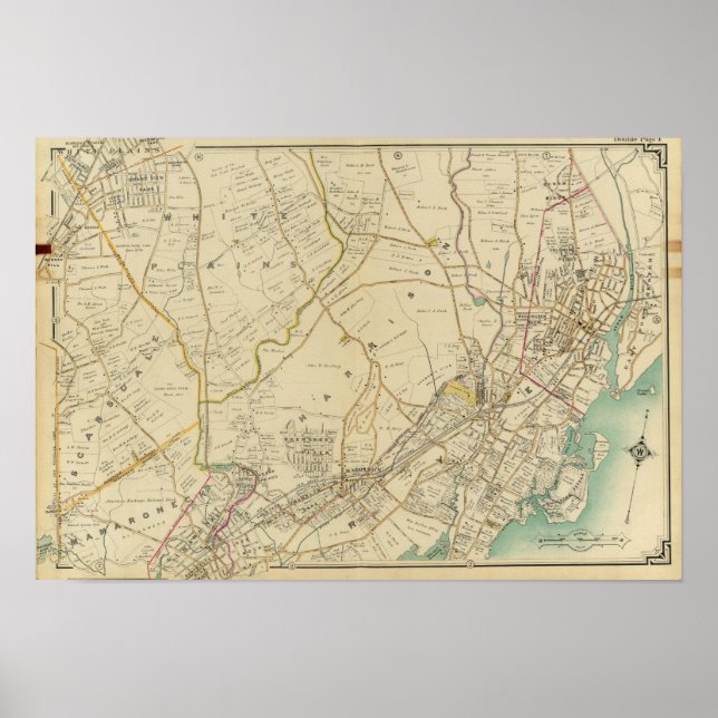 Póster Nueva York 3 (Frente)