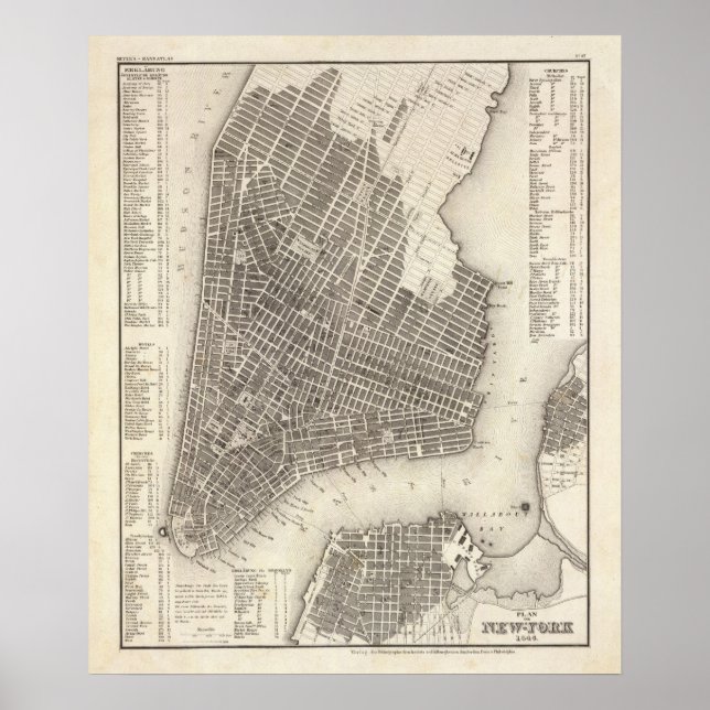 Póster Nueva York 7 (Frente)