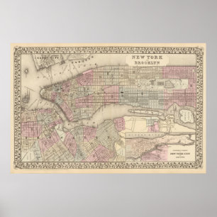 Póster Nueva York, Brooklyn 3