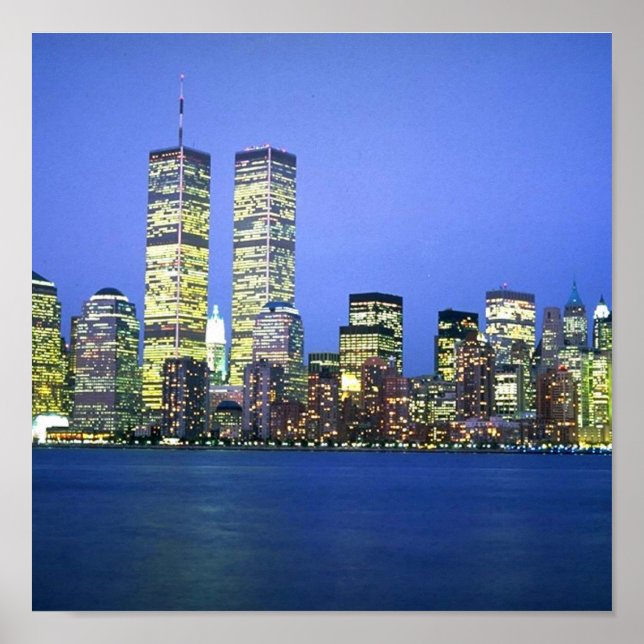 Póster Nueva York de noche (Frente)