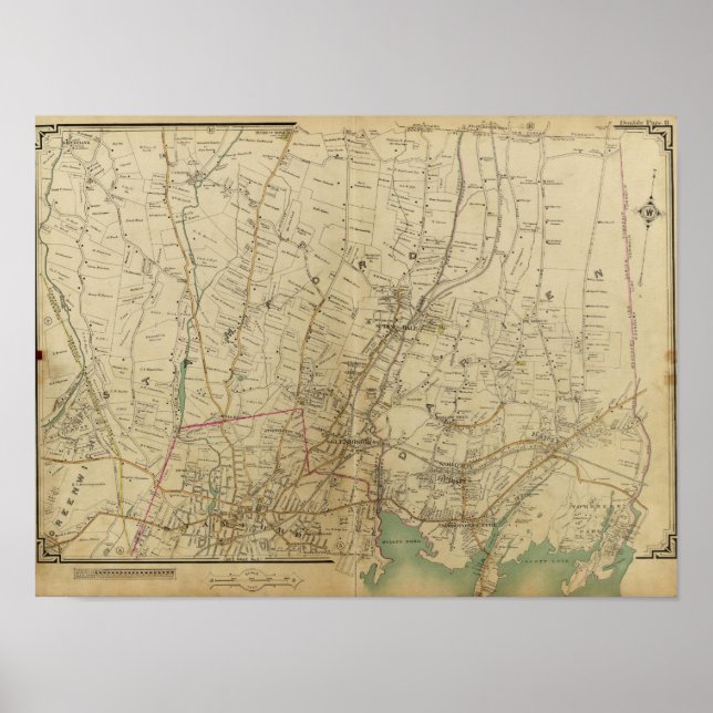 Póster Nueva York del Norte (Frente)