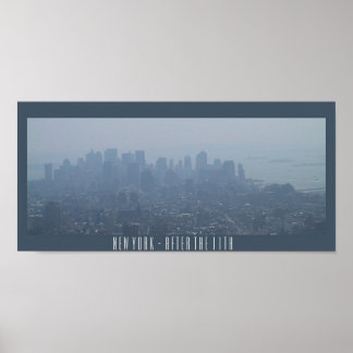 Póster Nueva York - Después del 11