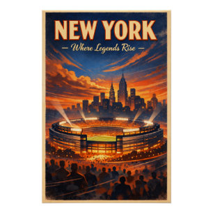 Póster NUEVA YORK – Donde surgen leyendas