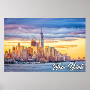 Póster Nueva York, Estados Unidos