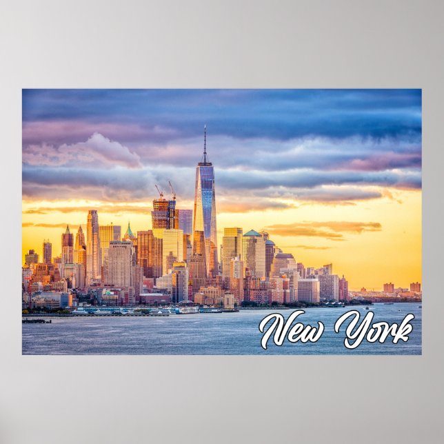 Póster Nueva York, Estados Unidos (Frente)