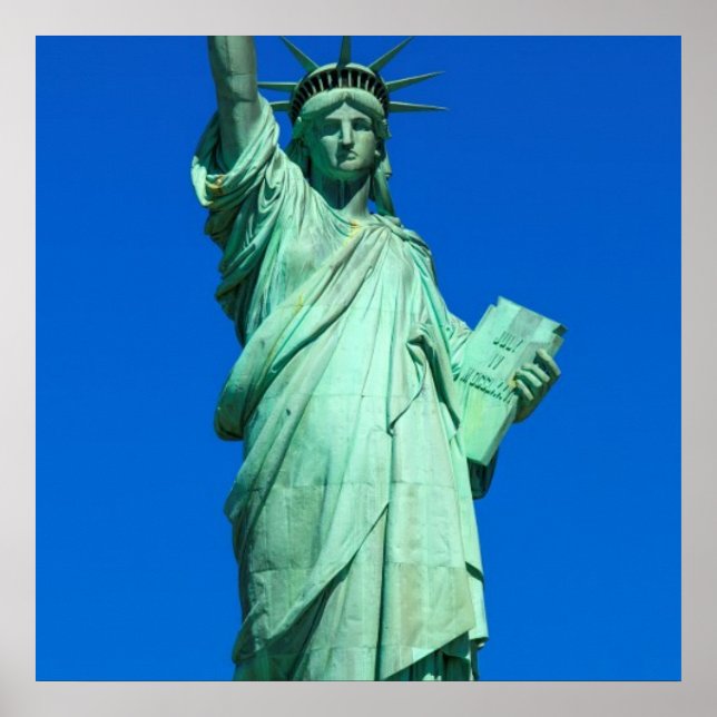 Póster Nueva York, Estatua de la Libertad (Frente)