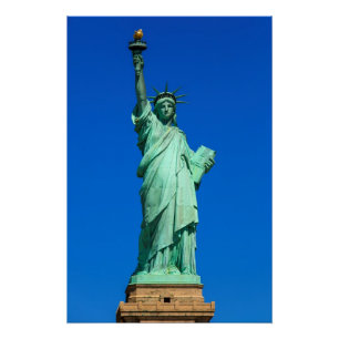 Póster Nueva York, Estatua de la Libertad