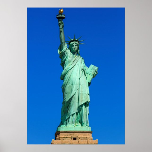 Póster Nueva York, Estatua de la Libertad (Frente)