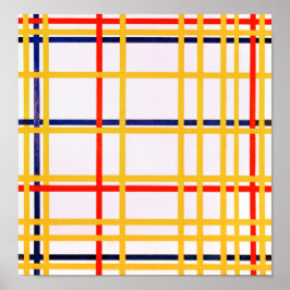 Póster Nueva York I | Piet Mondrian |