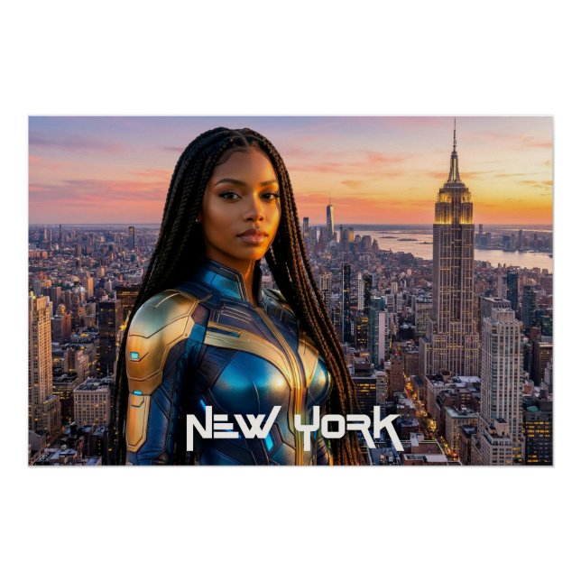 PÓSTER NUEVA YORK - NYC - (Anverso)