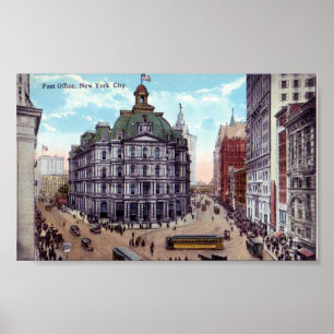 Póster Nueva York, Oficina de Correos