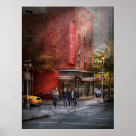Póster Nueva York - Tienda - La vieja delicatessen