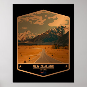 Póster Nueva Zelanda