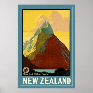 Póster Nueva Zelanda