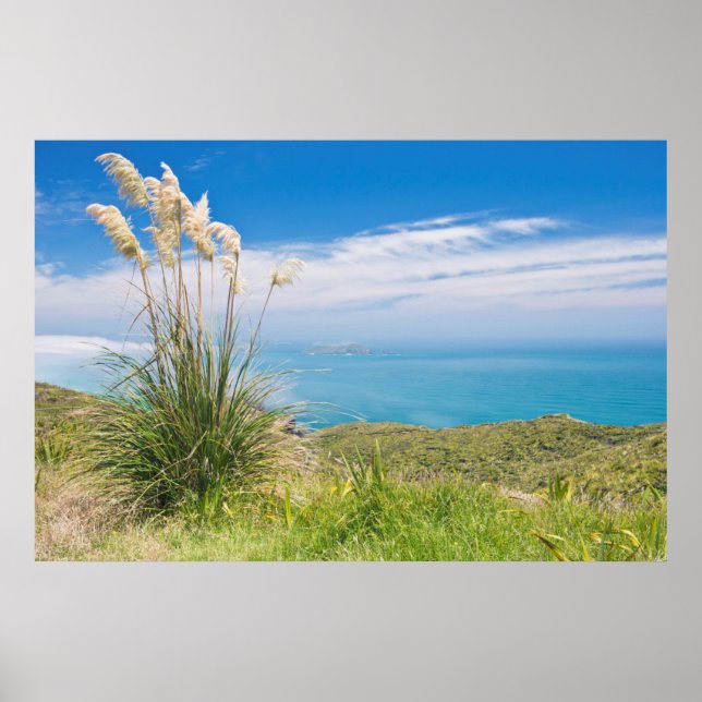 Póster Nueva Zelanda, Isla del Norte, Cabo Reinga 2 (Frente)