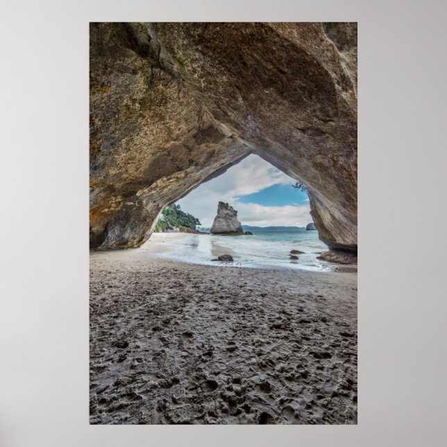 Póster Nueva Zelanda, Isla Norte, Península de Coromandel (Frente)