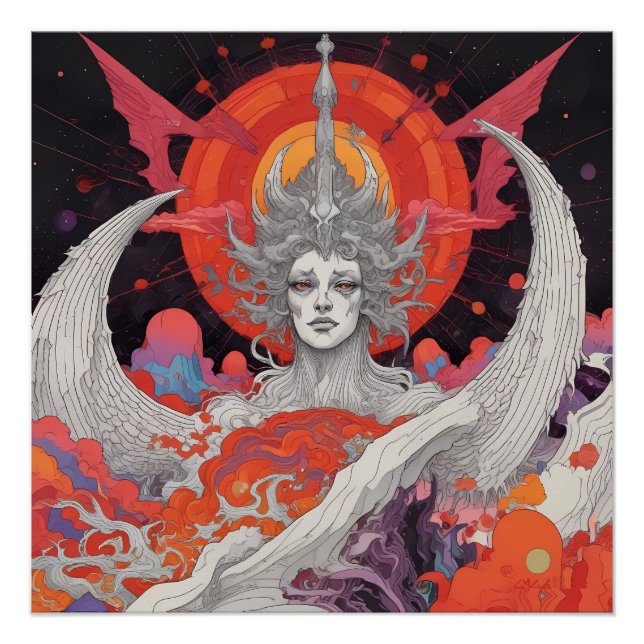 Póster Nuevas gatillas tras la eterna rebelión (Anverso)