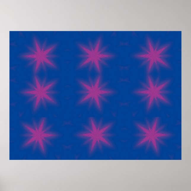 Póster Nueve estrellas - Ken Gage Art (Frente)