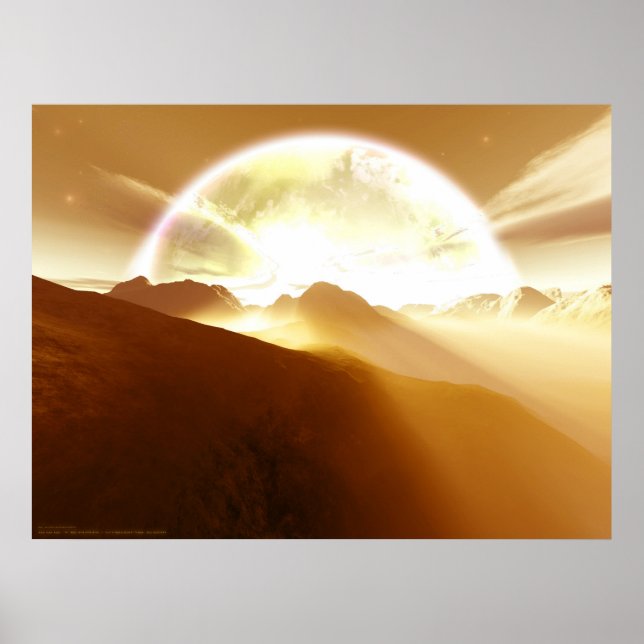Póster Nuevo amanecer (Frente)