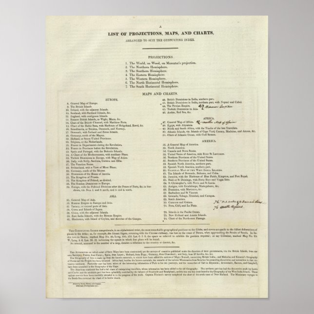 Póster Nuevo atlas general 3 (Frente)