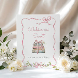 Póster Nuevo capítulo Arco rosa Los bebés son dulces